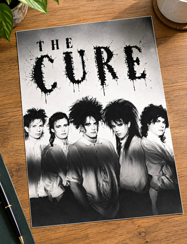 The cure black white band - the,