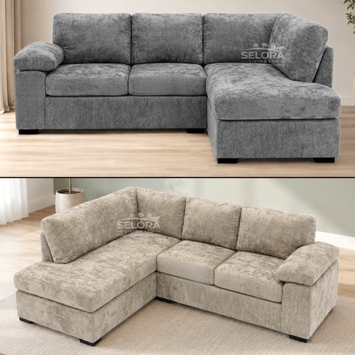Amalfi corner sofa grey - amalfi, beige
