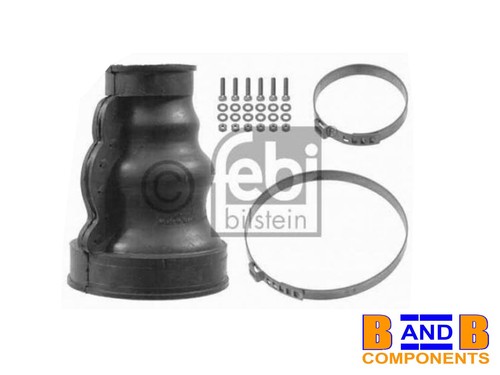 Split axle gaiter boot - split,