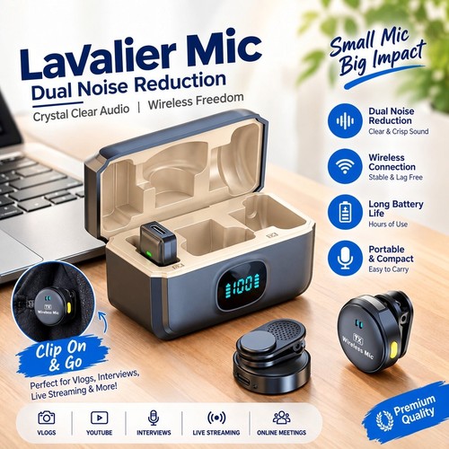 Wireless lapel lavalier - lapel,