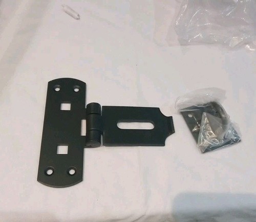 Vertical locking hasp and - locking,