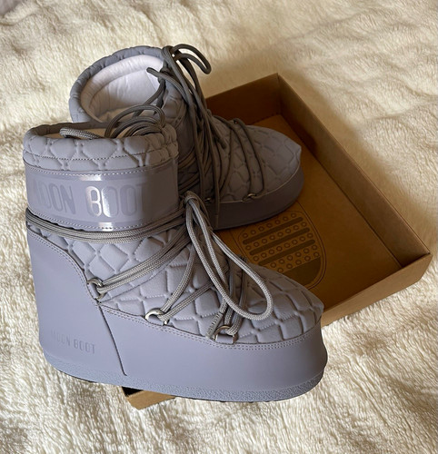 Moon boot icon low quilt - moon, snow