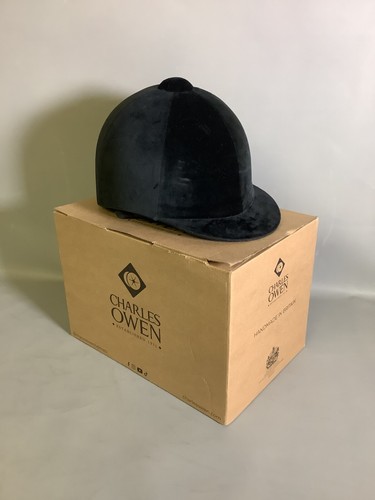 Charles owen riding hat with - owen,