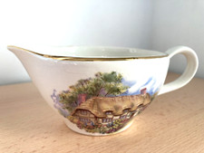 Vintage Arklow Pottery Studio Kraft Country Cottage Design gravy boat  Jug Irish