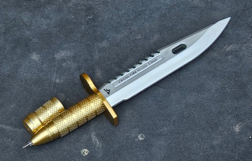 Plastic hunting knife - plastic,