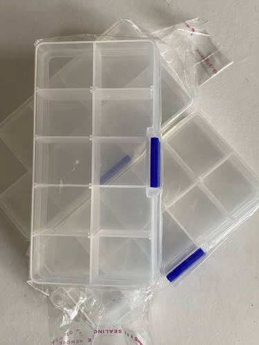 Plastic bead storage - plastic,