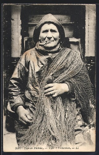French fisherman oilskin - french,