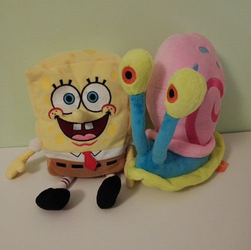 Spongebob plush gary - ty, &