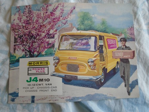 Morris m10 cwt van - j4,