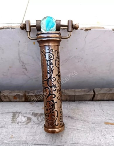 Antiqued brass kaleidoscope - antiqued,