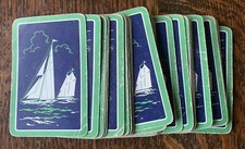 Vintage Playing Cards Sailing
