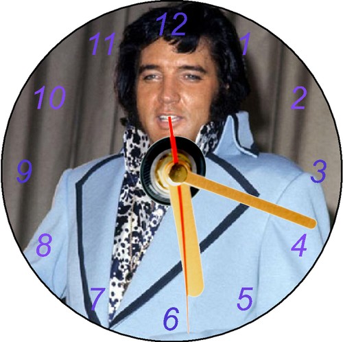 Elvis presley clock msg - elvis, cd