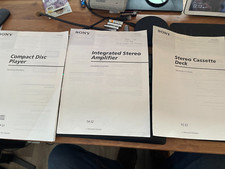 Sony La Scala System Manuals