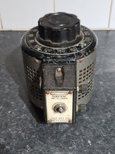 Zenith V5HMT Variac Duratrak Variable Transformer FAULTY SPARE PARTS ONLY