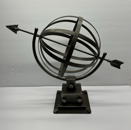 Iron garden armillary - armillary, sundial