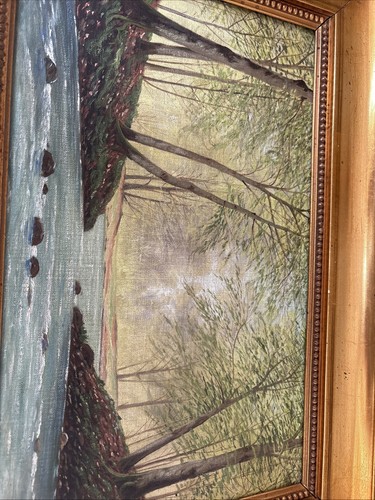Danish oil painting - oil, in