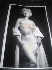 1960's original harrison marks model JAYNE TRACEY glamour  photograph  9.9'inch