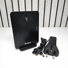 YEALINK W70B DECT IP VoIP Phone System Base Station Unit with Cable - Used