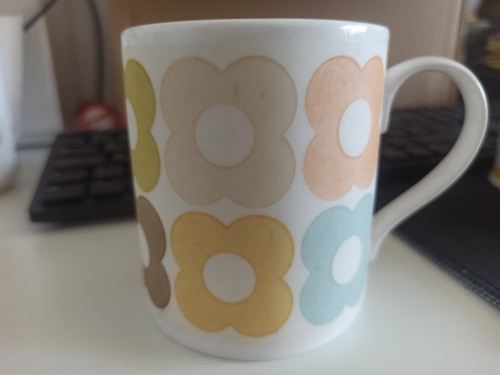Orla kiely multi flower mug - multi,