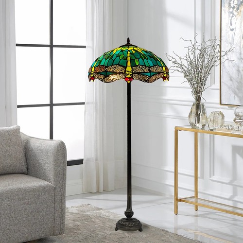Tiffany style dragonfly - tiffany,