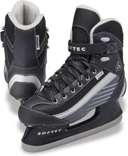 Jackson Ultima Softec Sport Men's Recreational Hockey Skates, Black, Mens Size 4