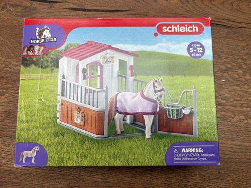 Schleich horse and stable set - and,