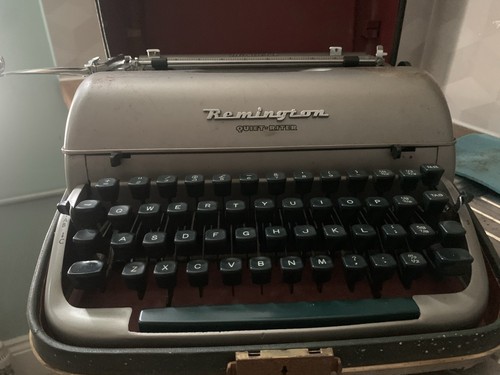 Remington quiet riter - remington, miracle