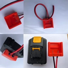 TITAN 18v 1.5Ah Li-ion Drill Battery Cable Connect Output Adapter Screwfix Dock