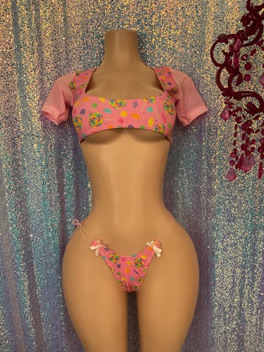 Exotic dancewear outfit candy - exotic,