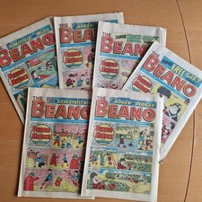 The Beano Comics 1987  6 X