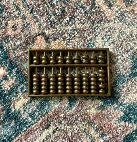 Vintage mini solid - solid, brass