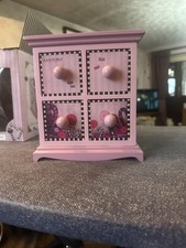 Santoro Gorjuss Wooden Mini Drawers Set of 4 Brand New