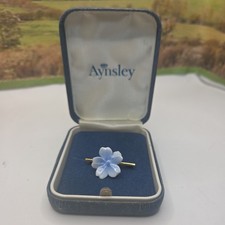Vintage AYNSLEY blue bone