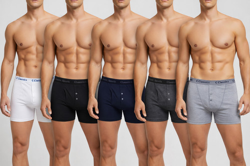 Men classic boxer shorts - boxer,