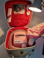 WORKING 1960s Vintage Morphy Richards  Vanity Hair Nail dryer Prop Display