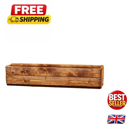 Handmade pine wood planter - handmade,