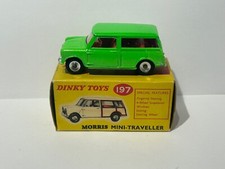 Dinky Toys 197 Mini Traveller, fluorescent Green, Rare, Boxed, 1960's