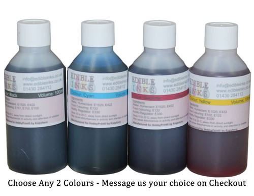 100ml bottles edible inks for - 100ml,