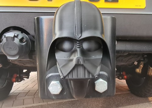 Darth vader helmet tow bar - vader,