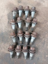 SET OF 16 GENUINE PEUGEOT / CITROEN ALLOY WHEEL BOLTS 307 180 C4 VTS 207 GTI 206