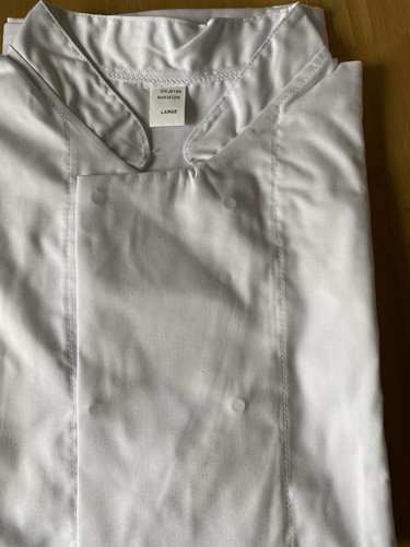 Unisex short sleeve chefs - short,