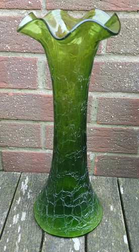 Loetz kralik style green - kralik, art