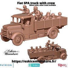 WWII Italian Fiat SPA Truck