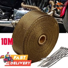 10M Titanium Exhaust Heat Wrap