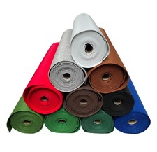 3mm EXTRA THICK FELT - Plain Coloured - Craft Bag Fabric Material By The Metre