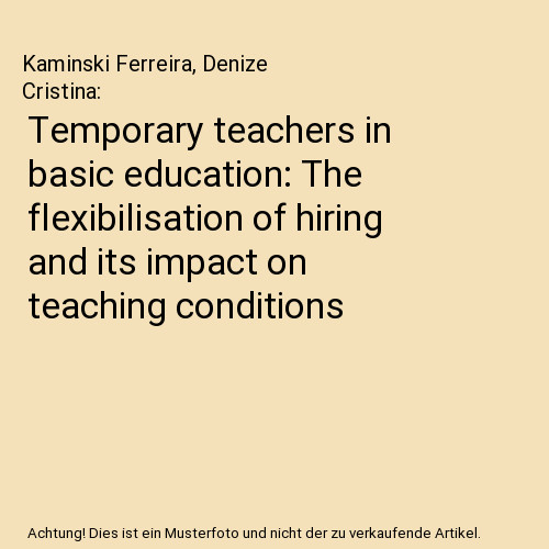Temporary teachers basic - teachers, in
