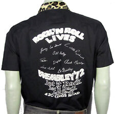 punk seditionaries let it rock Wembley 72 Rock'n'Roll Lives shirt Sexy Hooligans