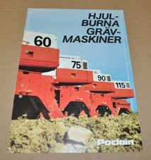 Poclain Range Gamme Volvo BM