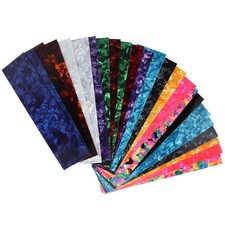 25Pcs Guitar Pick Punch Sheets Light Medium Heavy Celluloid Guitar Pick Strips