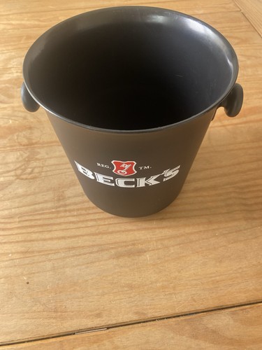 Beck beer ice bucket - beck’s,